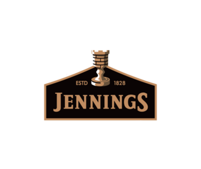 Jennings pin badge
