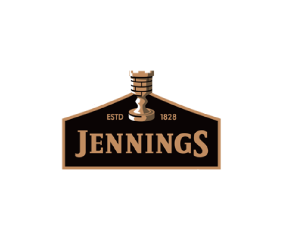 Jennings pin badge
